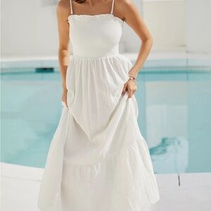 Anthropologie Size XXS The Marisol Smocked Gauze Maxi Dress